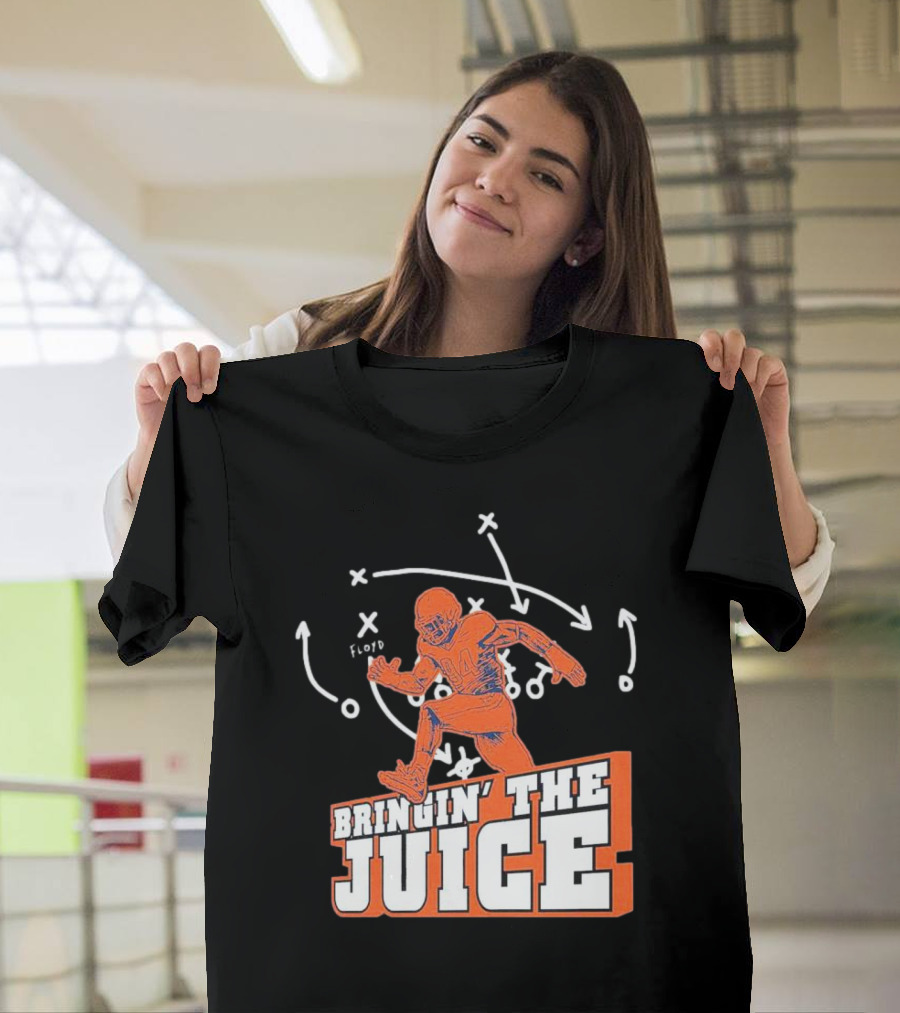 Bringin' The Juice Football Play Diagram T-Shirt