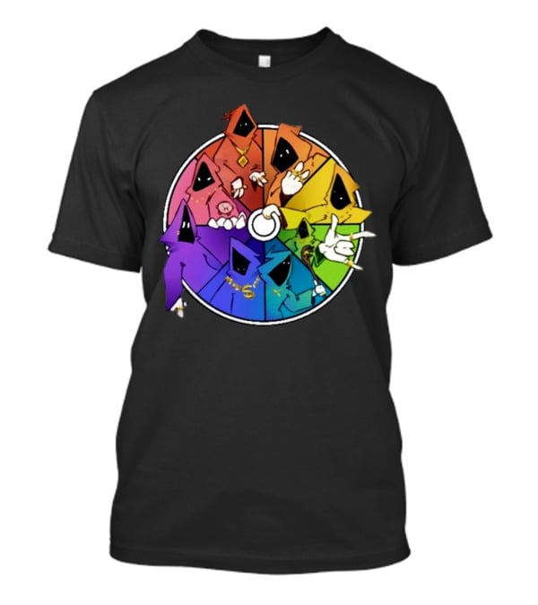 Shadow Wizard Money Gang Rainbow Circle T-Shirt