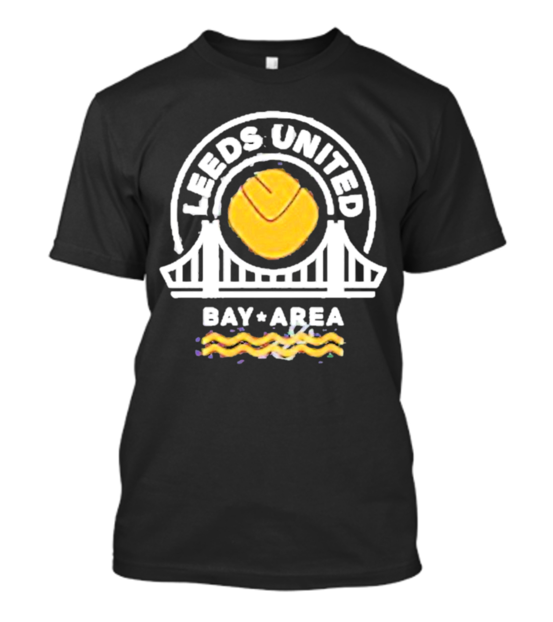 Leeds United Bay Area Lufc Bayarea Bridge T-Shirt