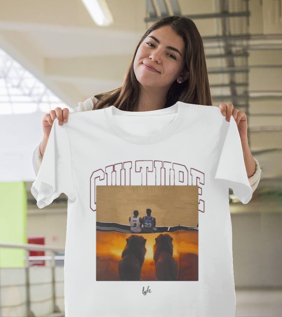 Dwyane Wade X Himmy Culture Basketball Legacy Lions Lyfe Collaboration T-Shirt