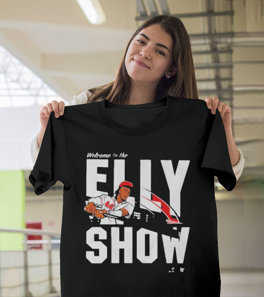 Welcome to the Elly Show Elly De La Cruz Baseball Action T-Shirt