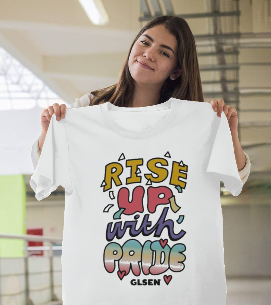 Glsen Rise Up with Pride Wilson Cruz T-Shirt