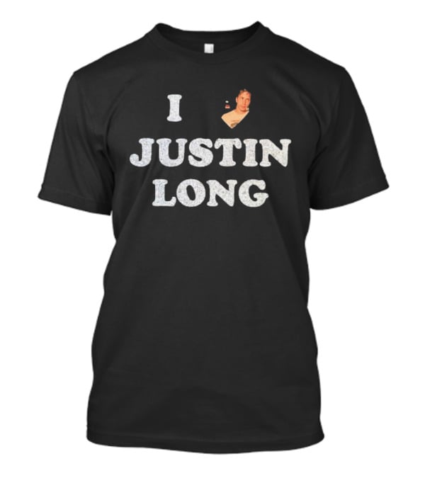 I Heart Justin Long Collage T-Shirt