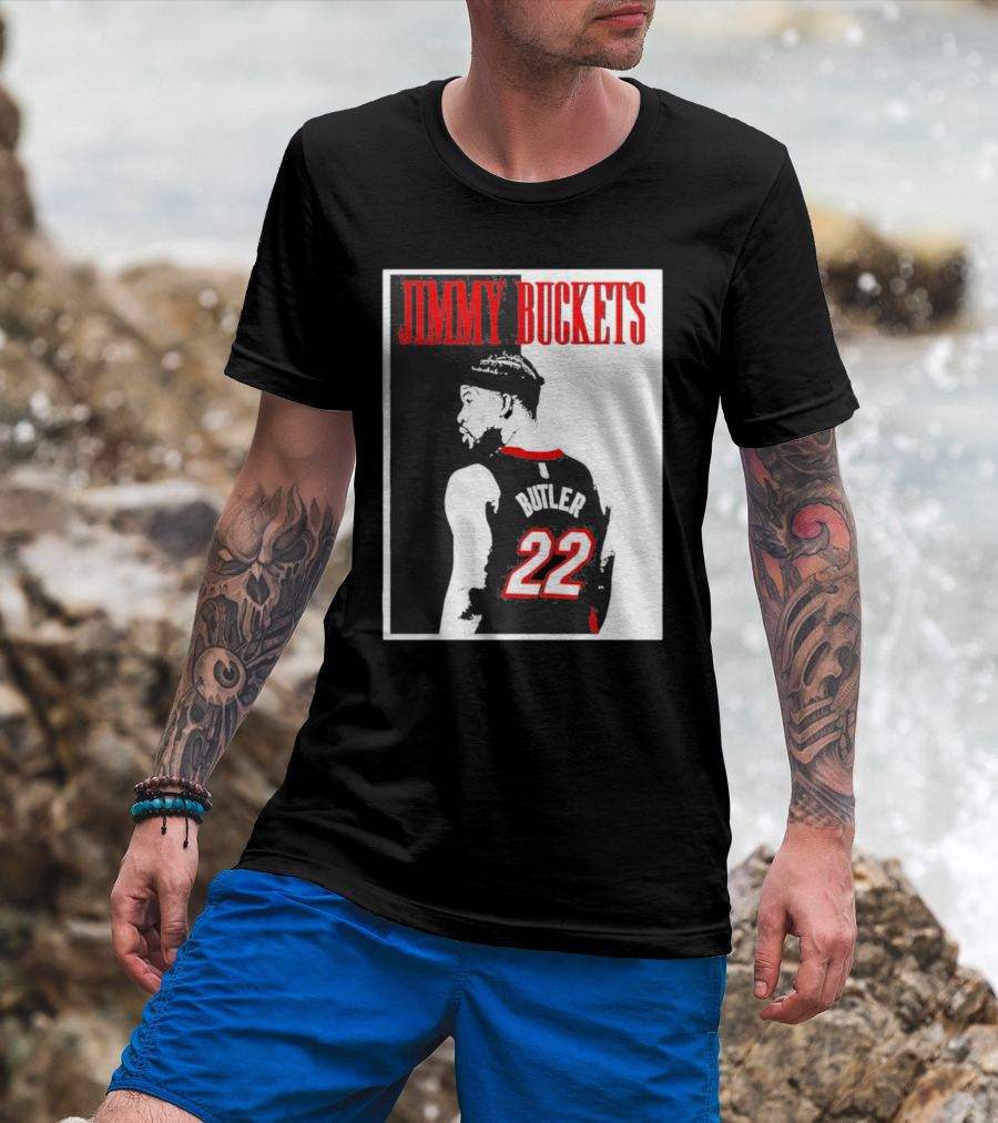 Jimmy Butler Buckets 22 Basketball Jersey T-Shirt