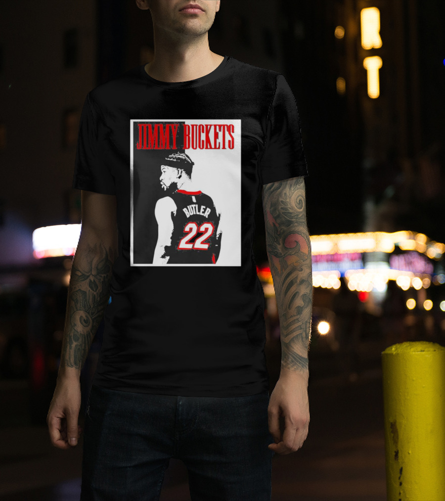 Jimmy Butler Buckets 22 Basketball Jersey T-Shirt