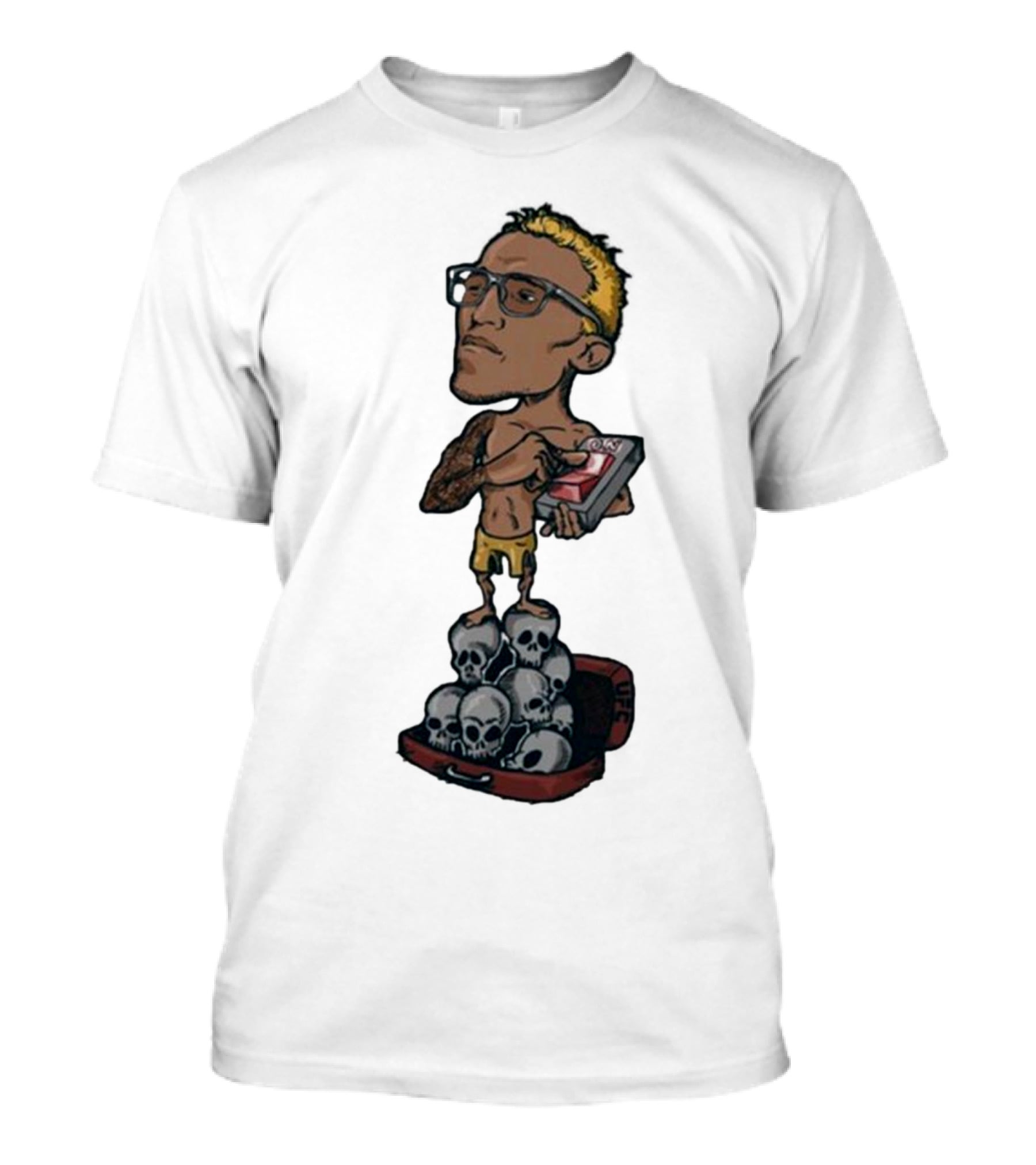 Charles DoBronxs UFC Limited Skulls T-Shirt