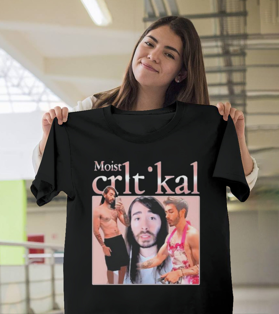 Moistcr1tikal Connor Amari Editable Screenshot Long Hair Apron Mirror Selfie T-Shirt