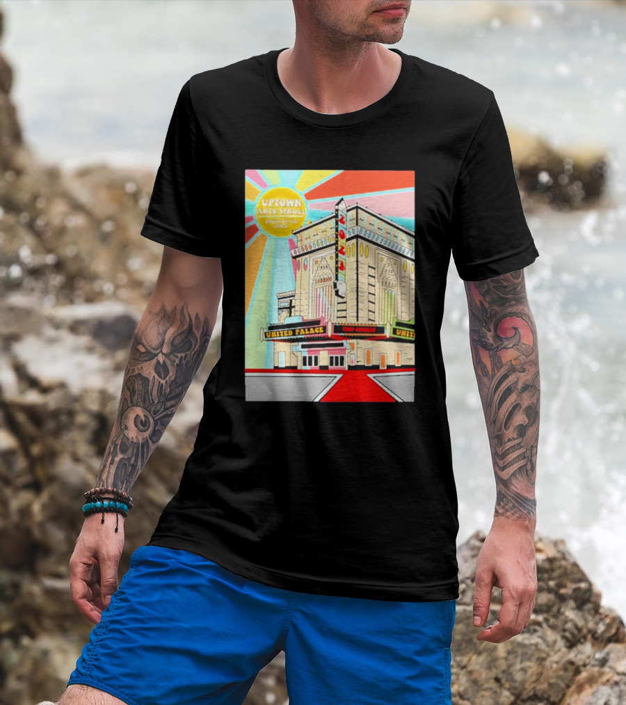 Uptown Arts Stroll United Palace Paseo De Las Artes Vegalteno T-Shirt