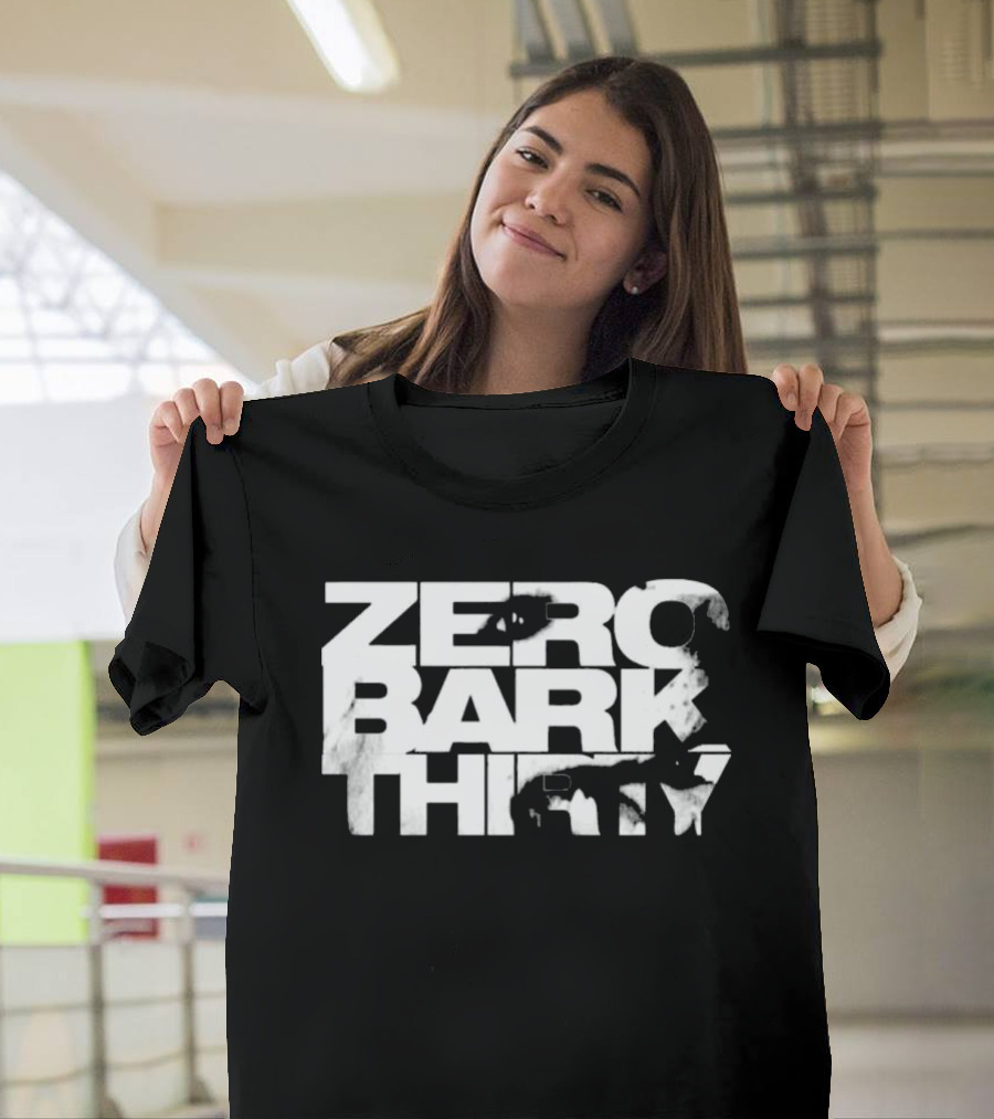 Zero Bark Thirty Military Dog T-Shirt