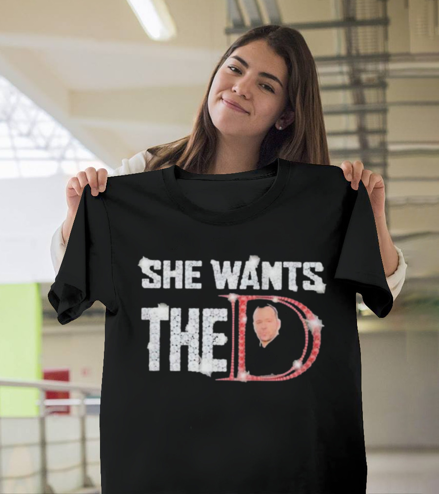 She Wants The Donnie Wahlberg Nkotb T-Shirt