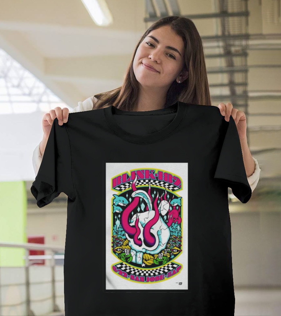 BLINK-182 CRAZY SAN JOSE SAP T-Shirt