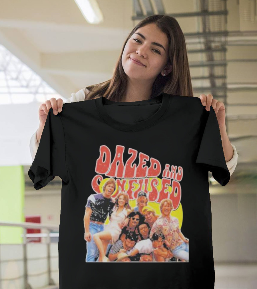 Dazed And Confused Movie Cast Group Image T-Shirt