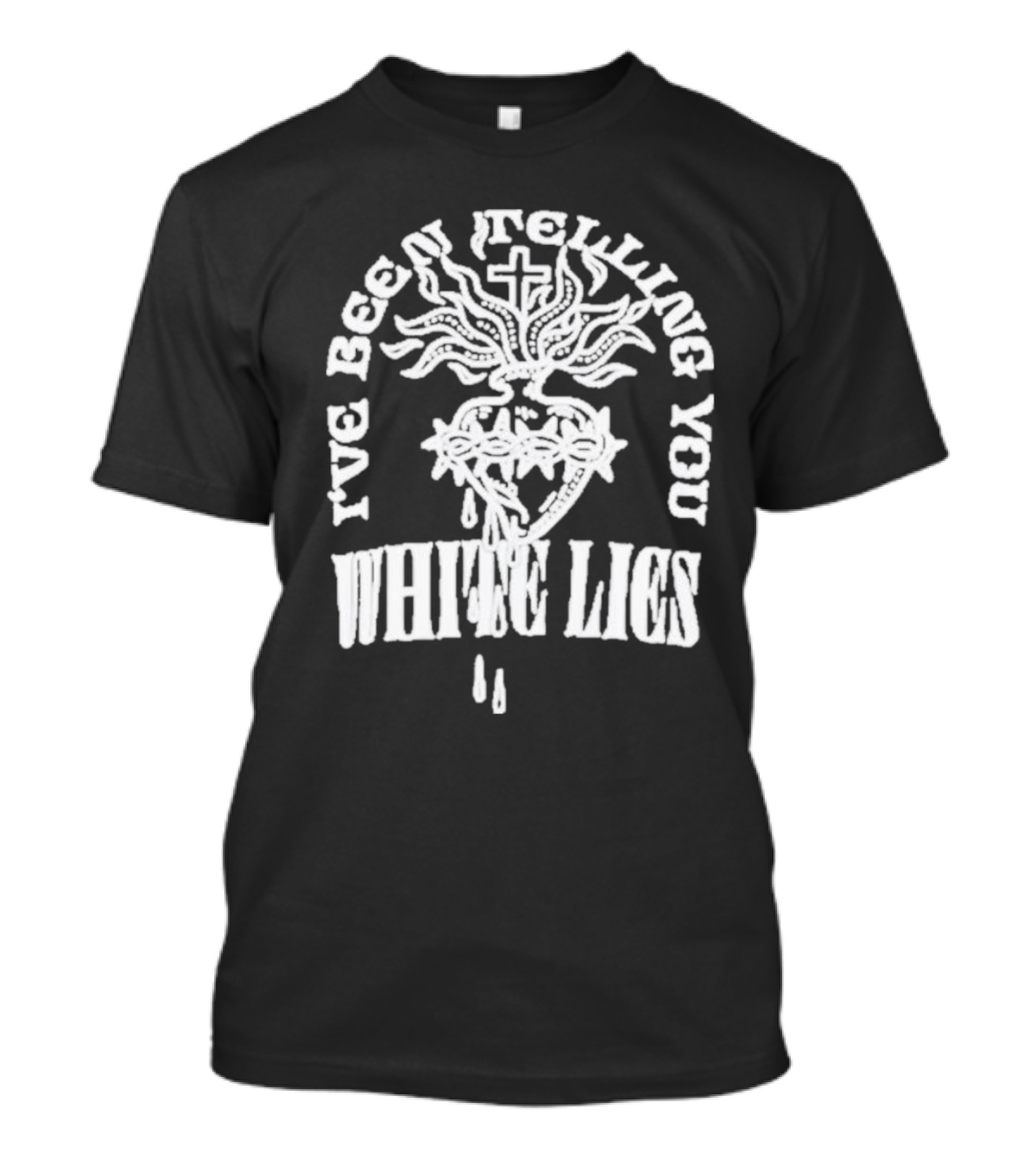 I've Been Telling You White Lies Tokio Hotel Tourshop T-Shirt