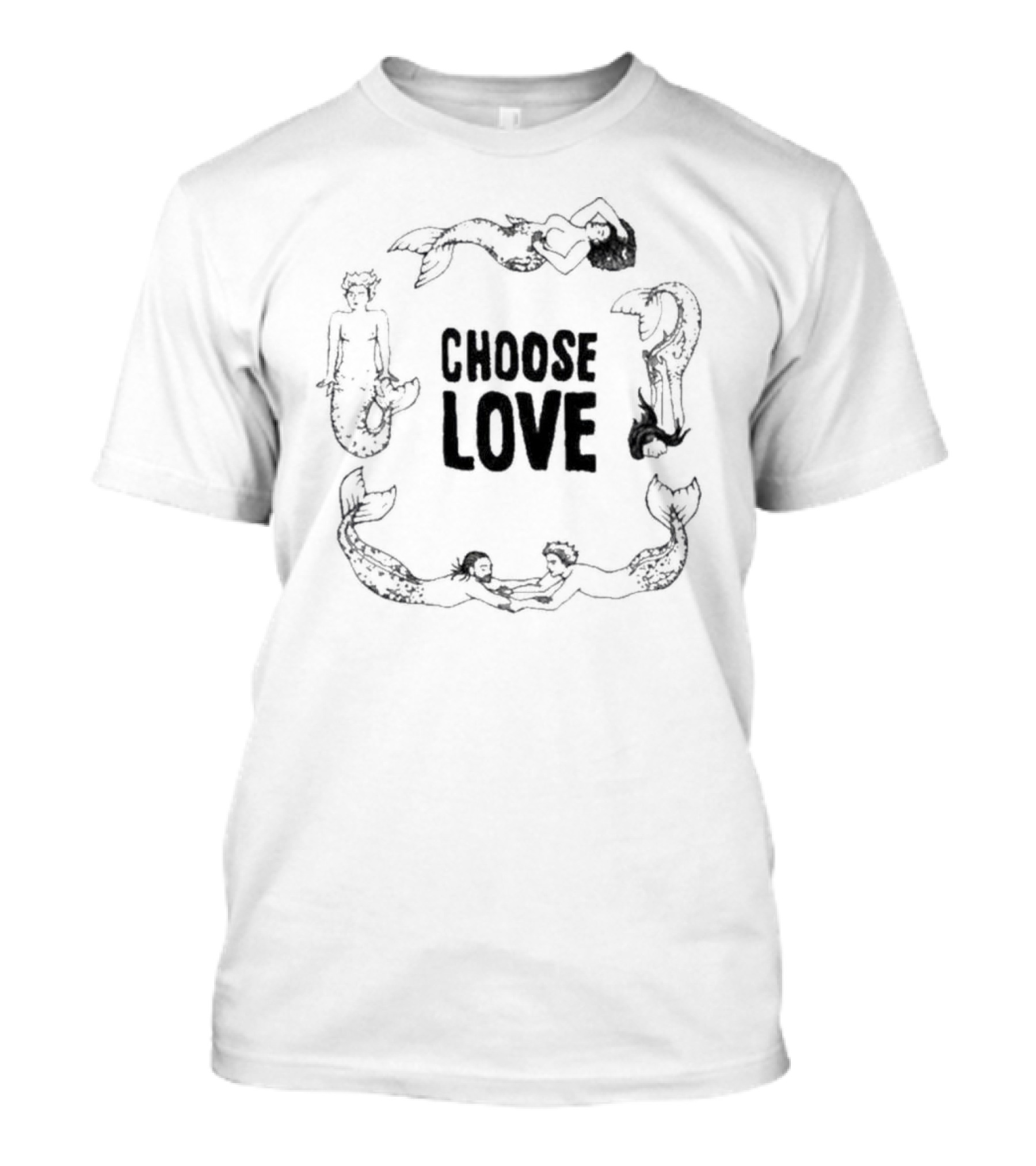 Choose Love Amybeth Mermaid T-Shirt