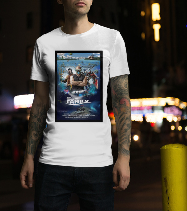 Fast And Furious Fast X Finding Family Aquaman Transformers Crossover T-Shirt