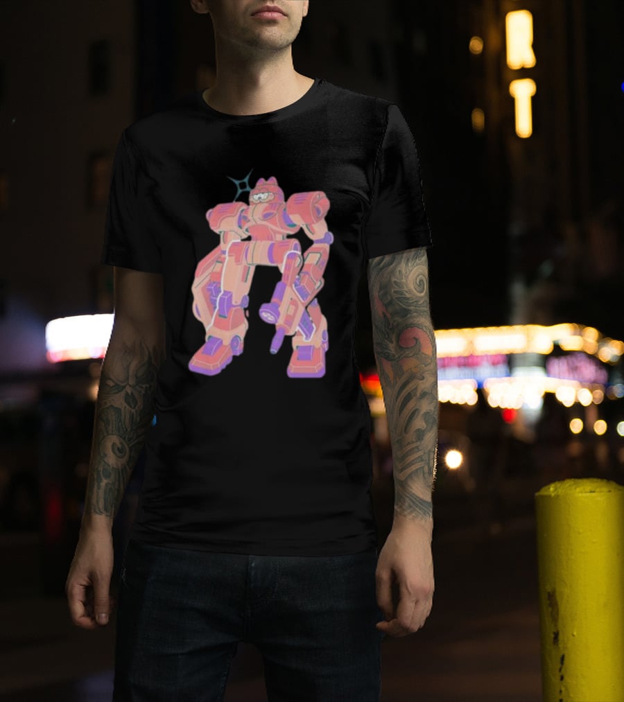 Aquiboni Garf Mecha Robot Fusion T-Shirt