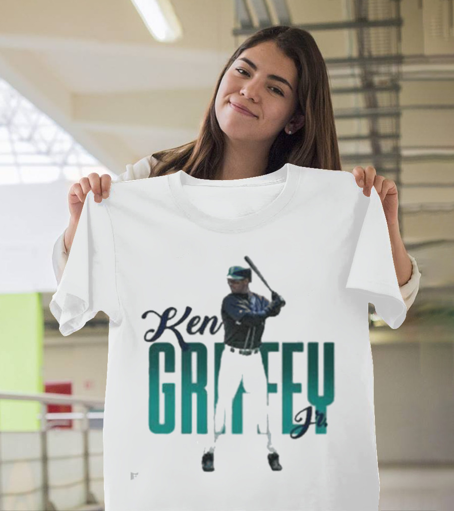 Ken Griffey Jr Seattle Mariners Iconic Baseball Legend T-Shirt