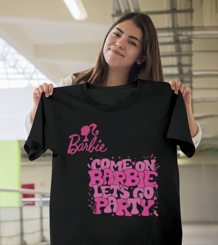 Come On Barbie Let's Go Party Groovy Barbie T-Shirt