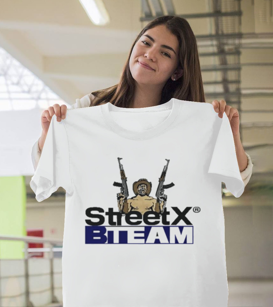 Streetx BTEAM Dual Gun Figure T-Shirt