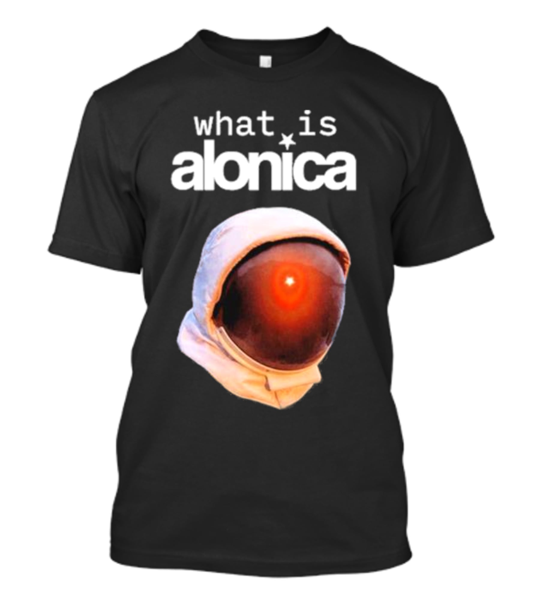 LANY What Is Alonica Spacesuit Reflective Visor Star T-Shirt