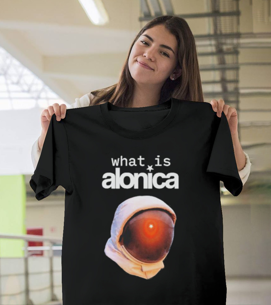 LANY What Is Alonica Spacesuit Reflective Visor Star T-Shirt