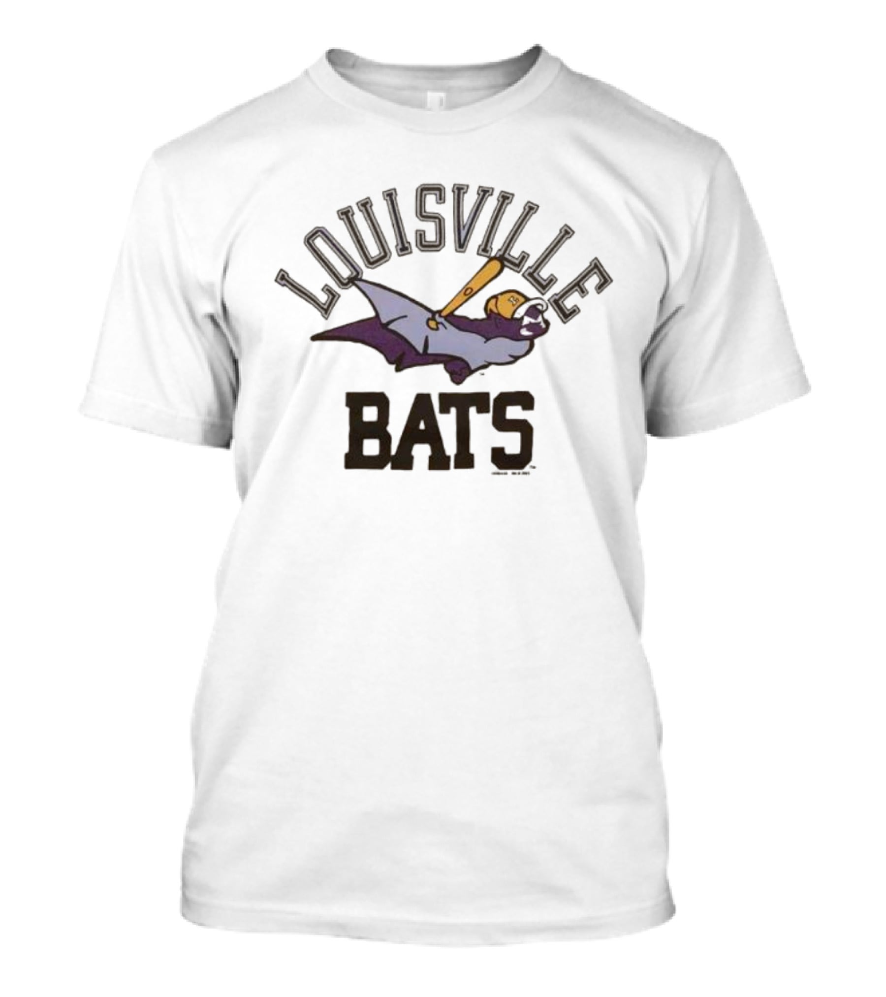 Louisville Bats Bat-Wielding Mascot T-Shirt