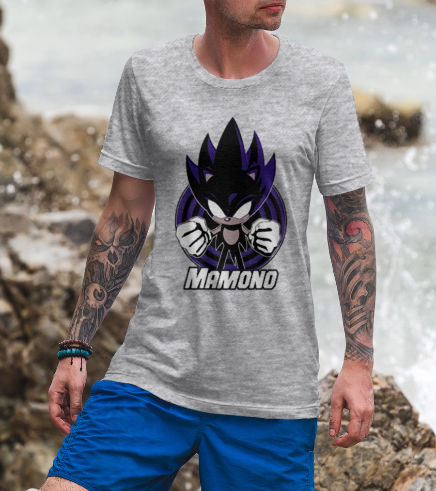 Mamono Dark Super Shadow Style Character T-Shirt