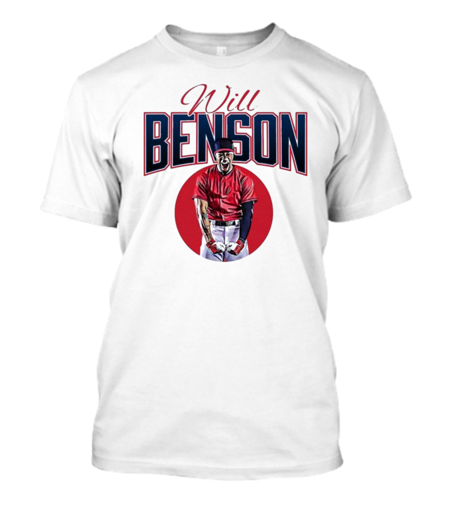 Will Benson Red Athletic T-Shirt