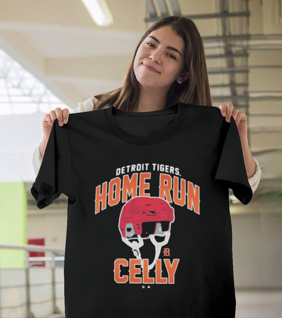 Detroit Tigers Home Run Celly '47 Navy T-Shirt
