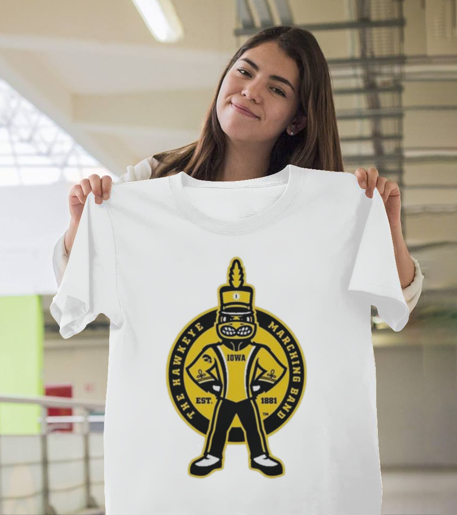 The Hawkeye Marching Band Iowa Est 1881 T-Shirt