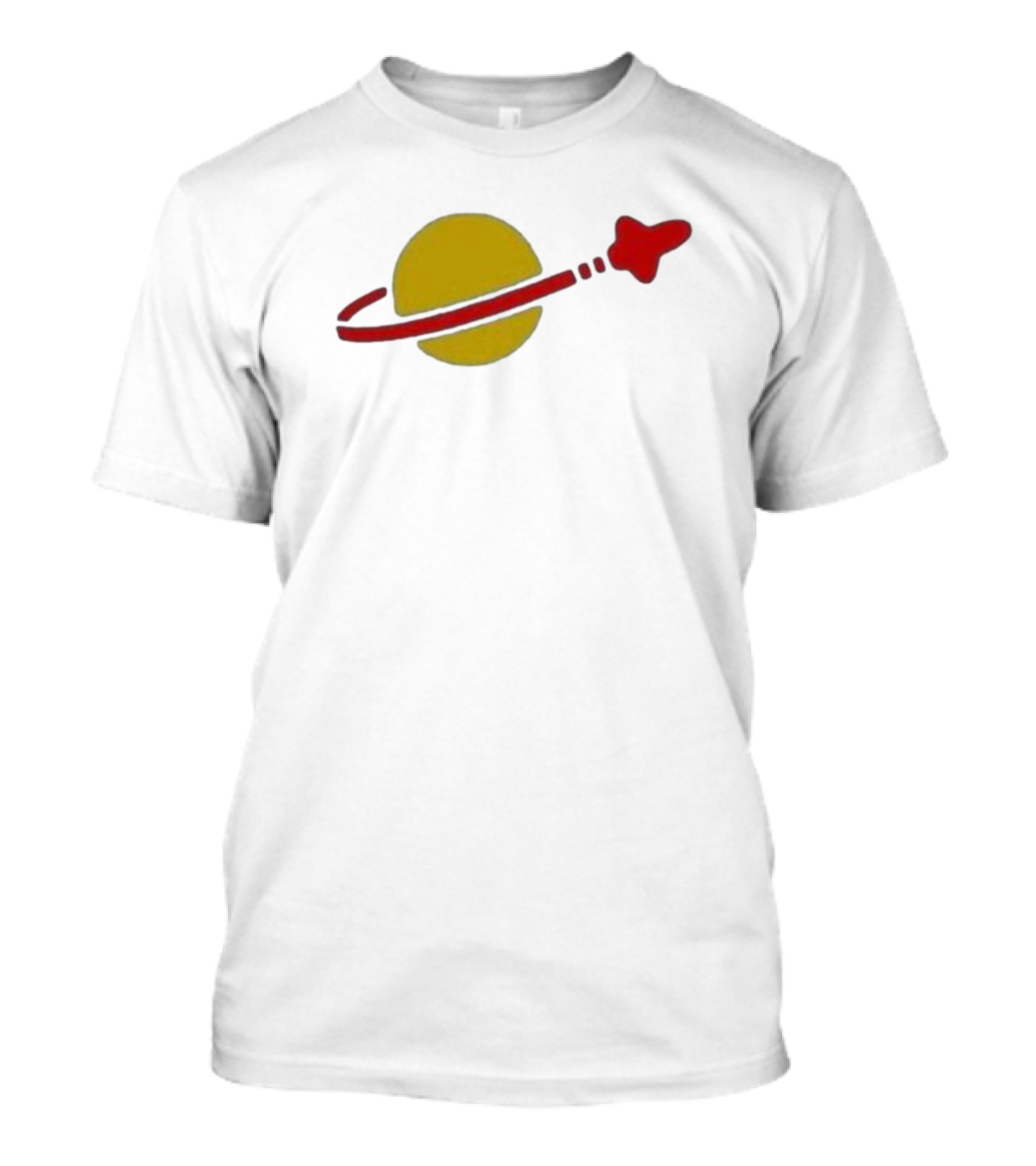 Classic Spaceman Lego Logo Planet And Spaceship T-Shirt