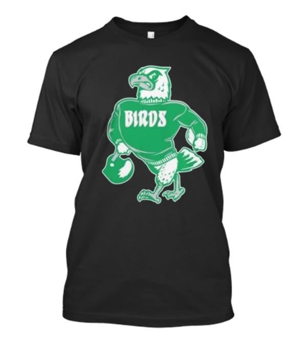 Philly Birds Mascot In Green Sweater Iconic T-Shirt