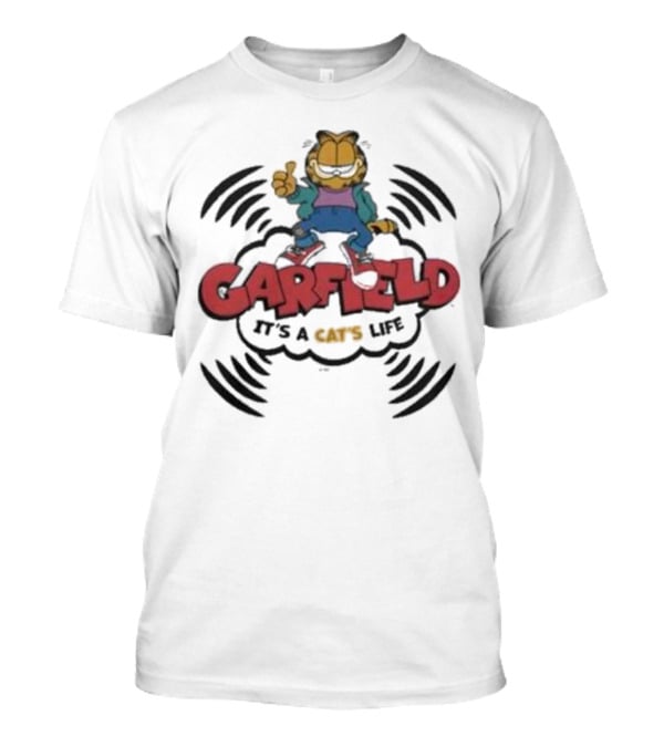 Garfield It's A Cat's Life Take Life One Nap At A Time T-Shirt