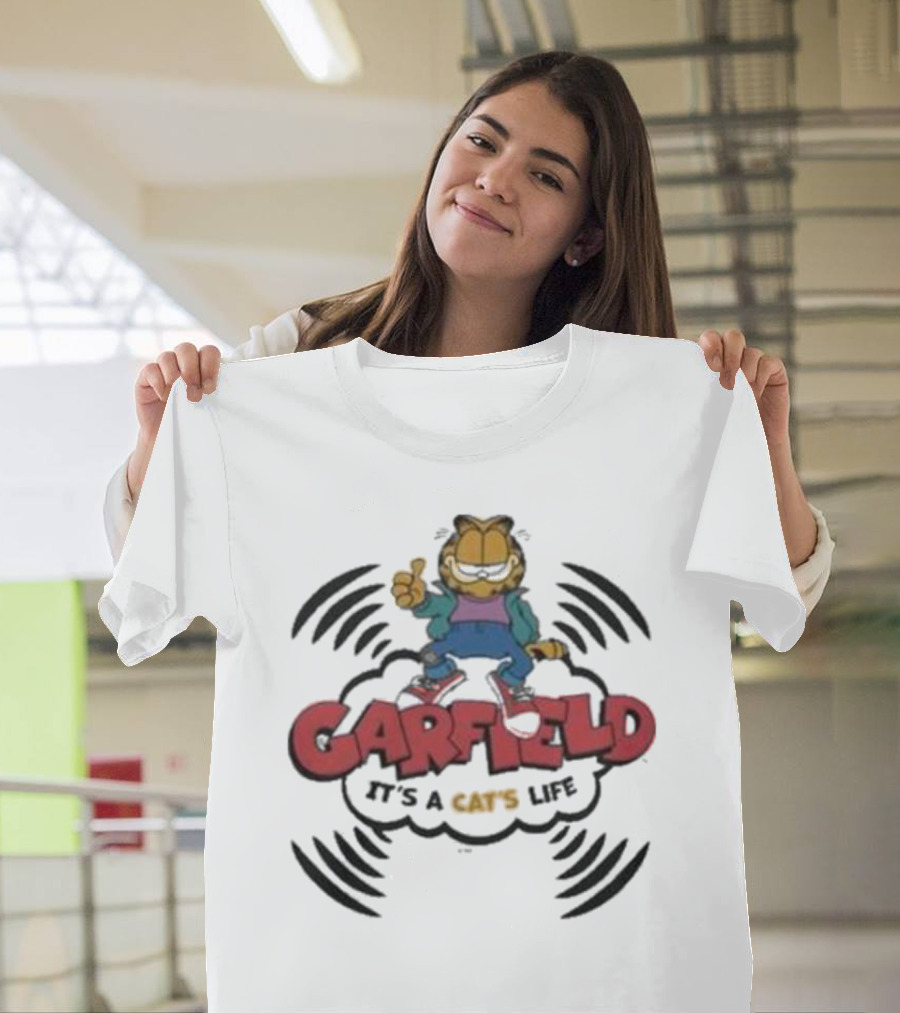 Garfield It's A Cat's Life Take Life One Nap At A Time T-Shirt