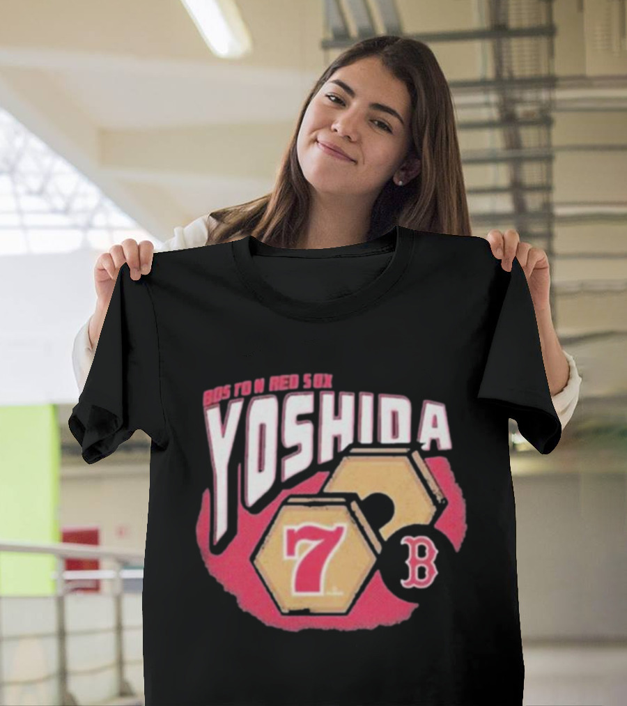 Boston Red Sox Yoshida 7 Baseball B T-Shirt