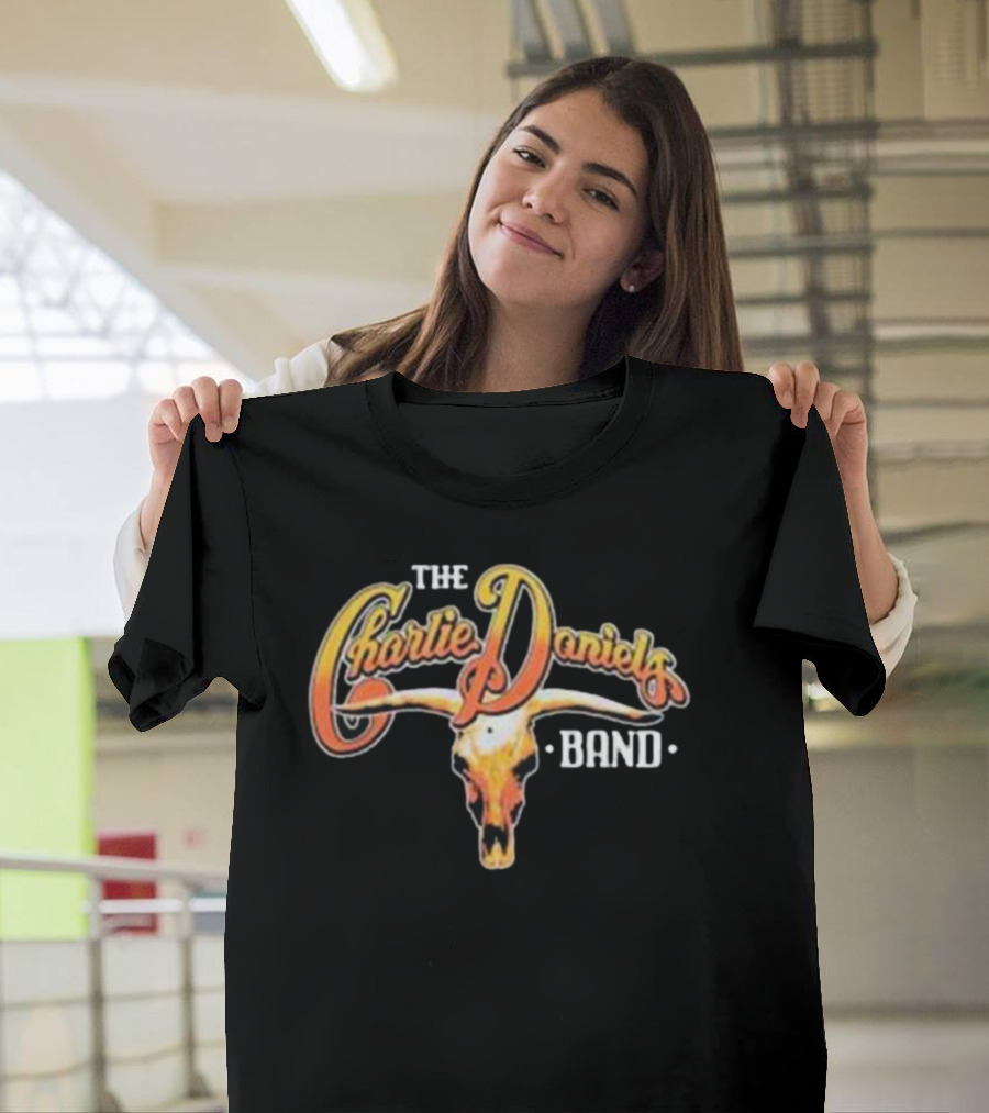The Charlie Daniels Band Bold Cow Skull T-Shirt