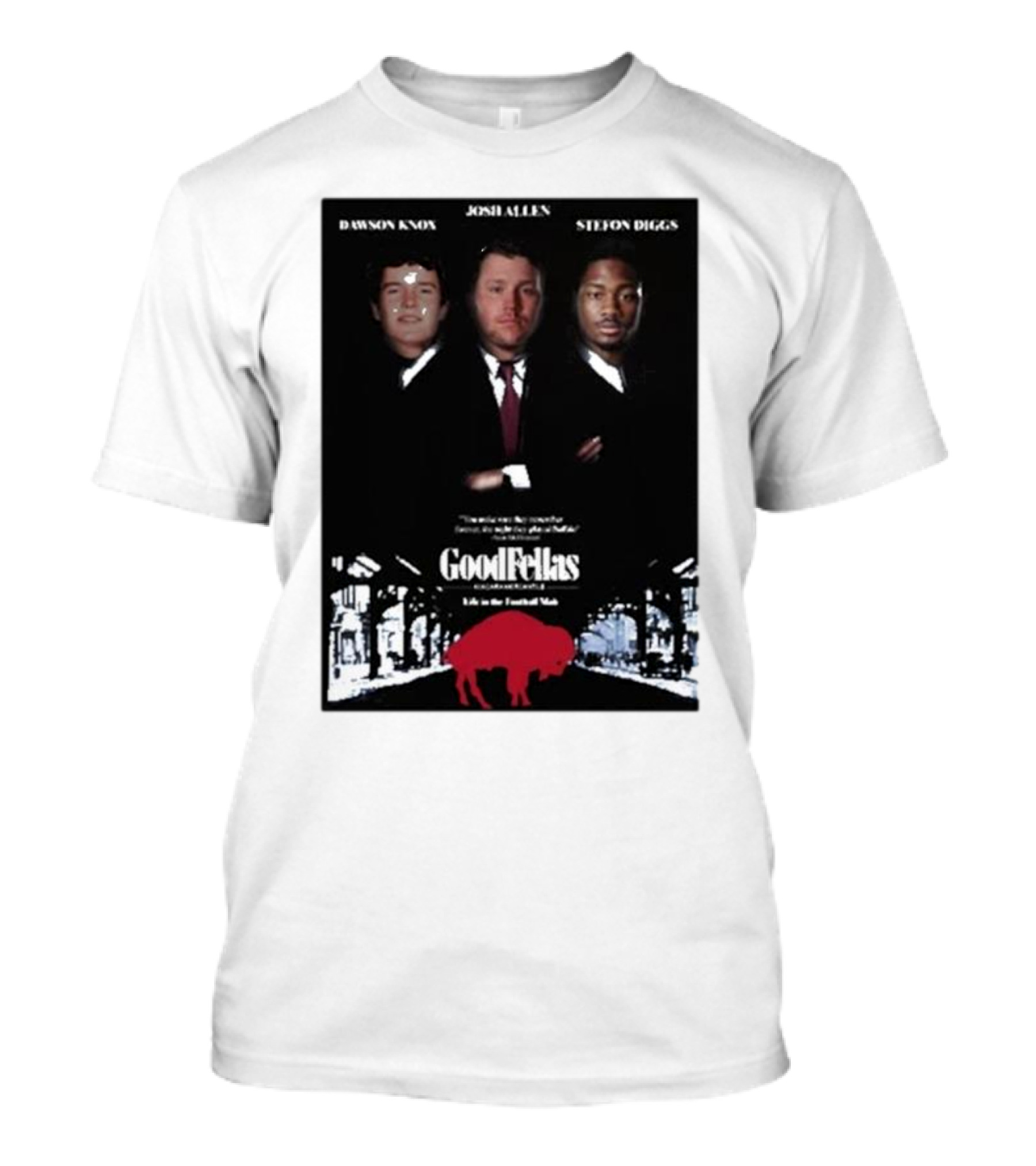 Buffalo Mafia Josh Allen Stefon Diggs Dawson Knox Goodfellas NFL Football T-Shirt