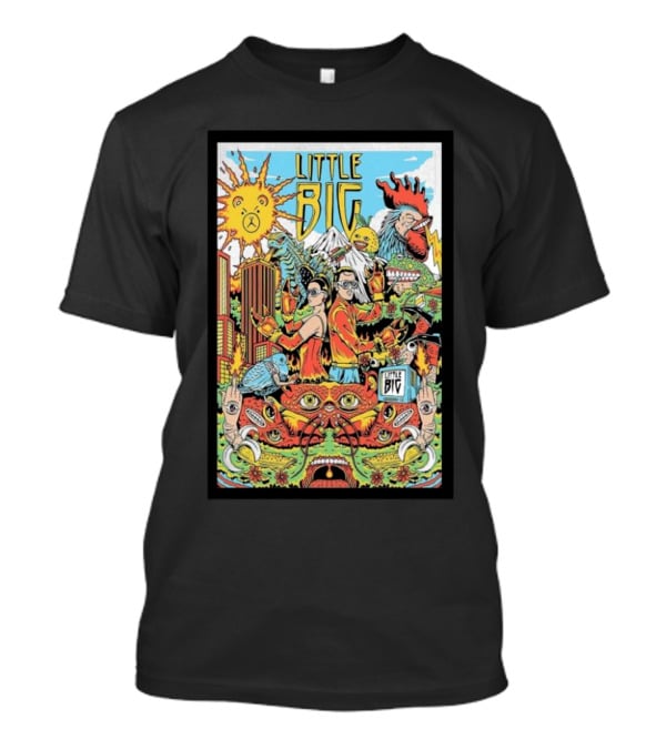Little Big Comic Style Funky Adventure T-Shirt