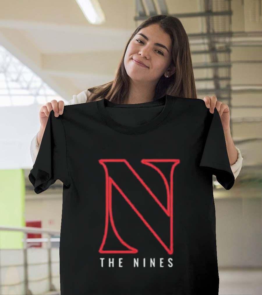 The Nines Neon Style Bold Red Letter N T-Shirt