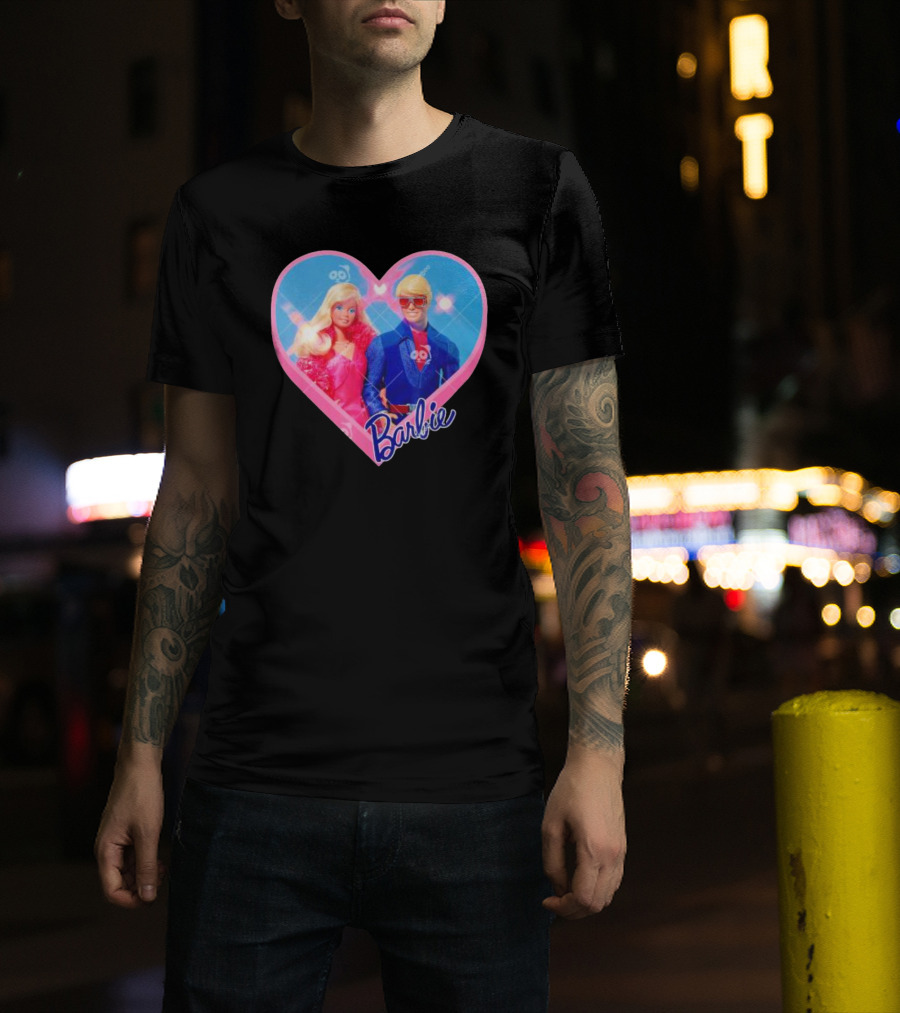 Barbie Ken Heart Valentines Love T-Shirt