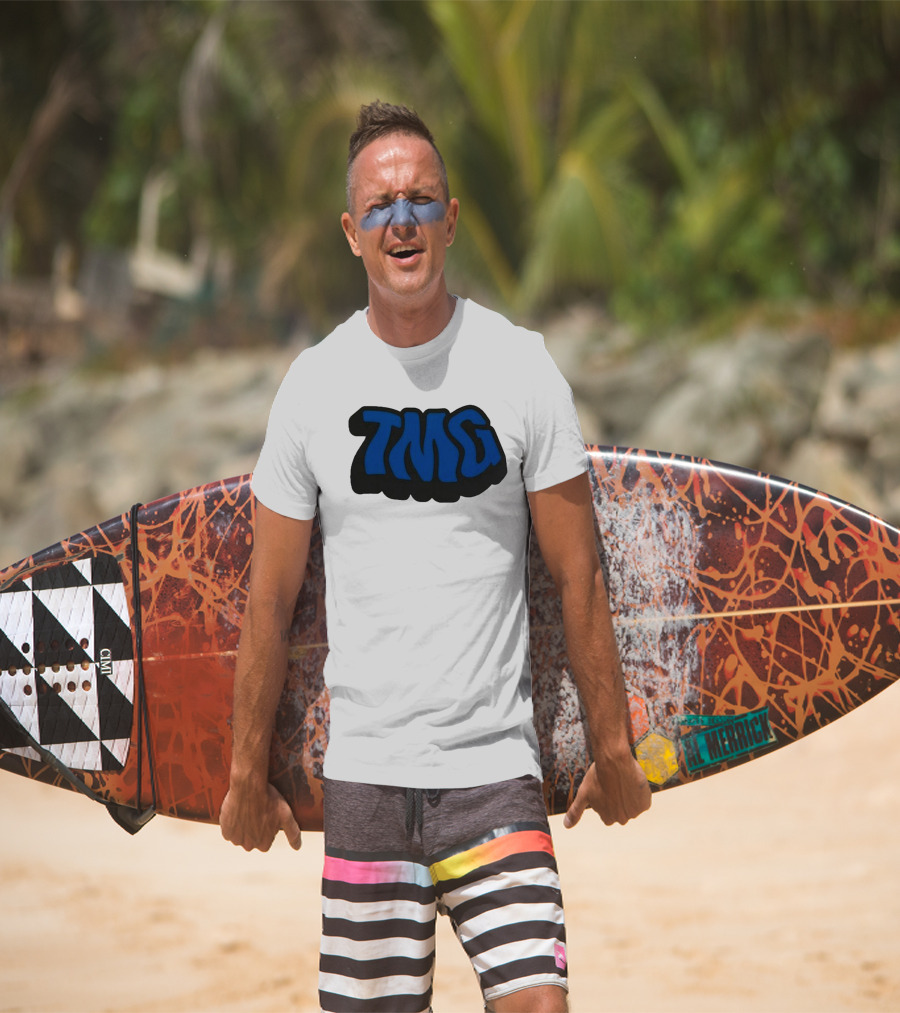 TMG Wobble Vibrant Blue T-Shirt