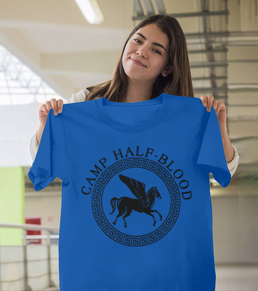 Camp Half-Blood Percy Jackson Greek Mythology Grover Pegasus T-Shirt