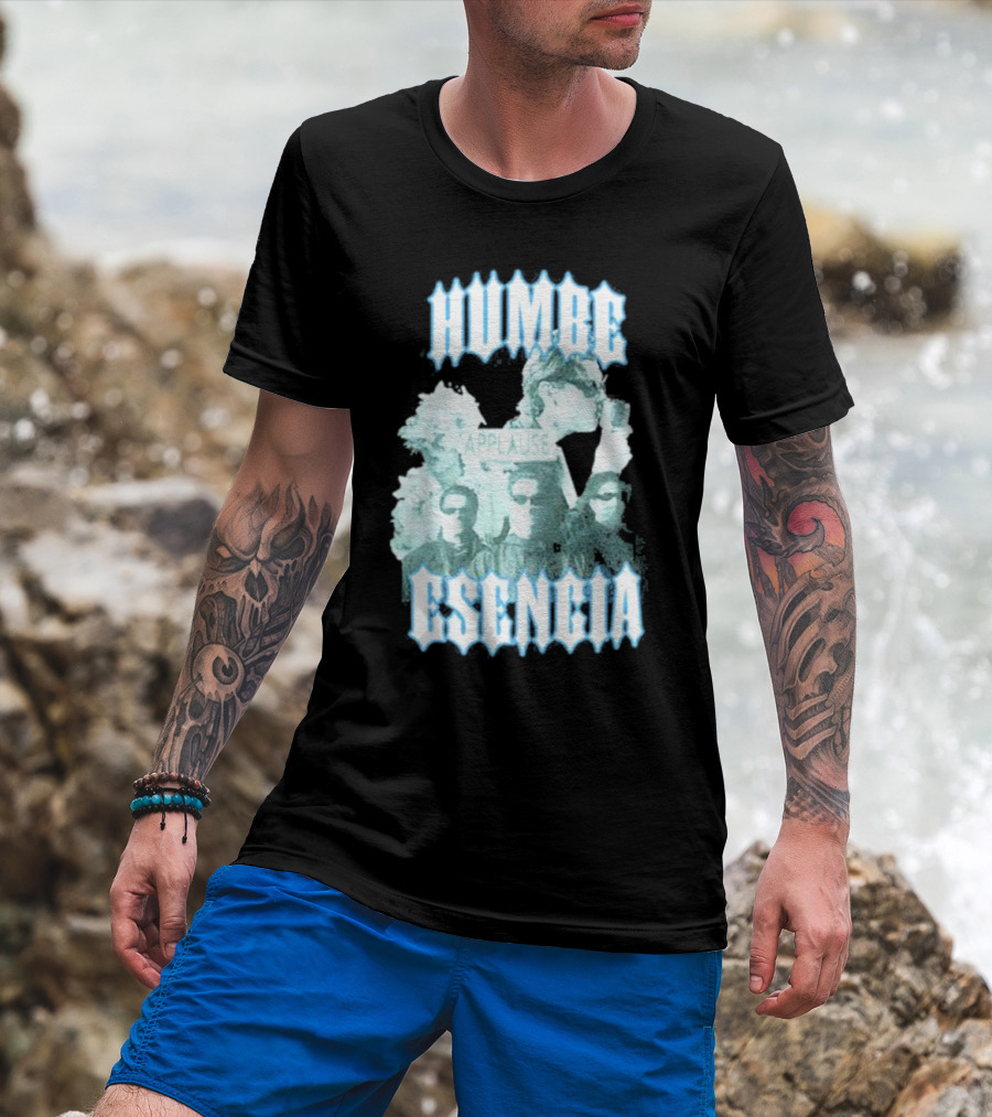 HUMBE APPLAUSE ESENCIA Vintage Aesthetic Collage T-Shirt