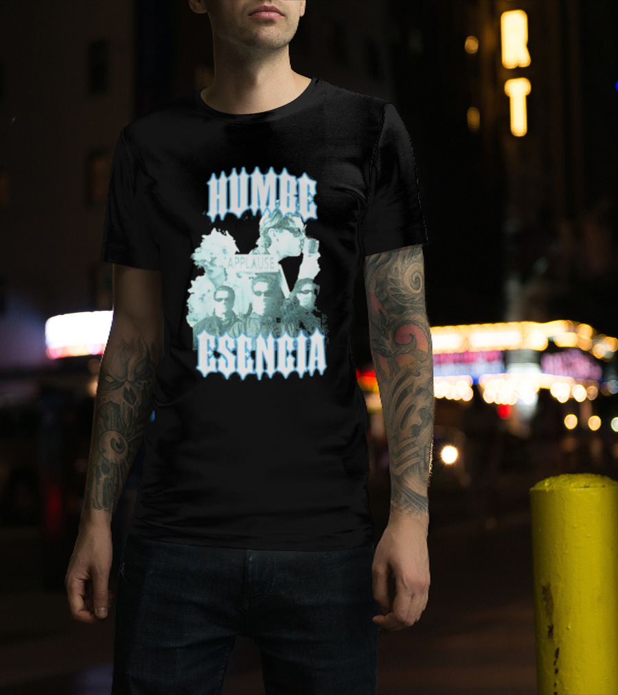 HUMBE APPLAUSE ESENCIA Vintage Aesthetic Collage T-Shirt