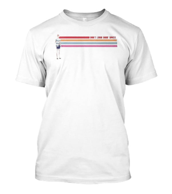 Mattel Creations Shop Don’t Lose Your Spirit Retro Stripes T-Shirt