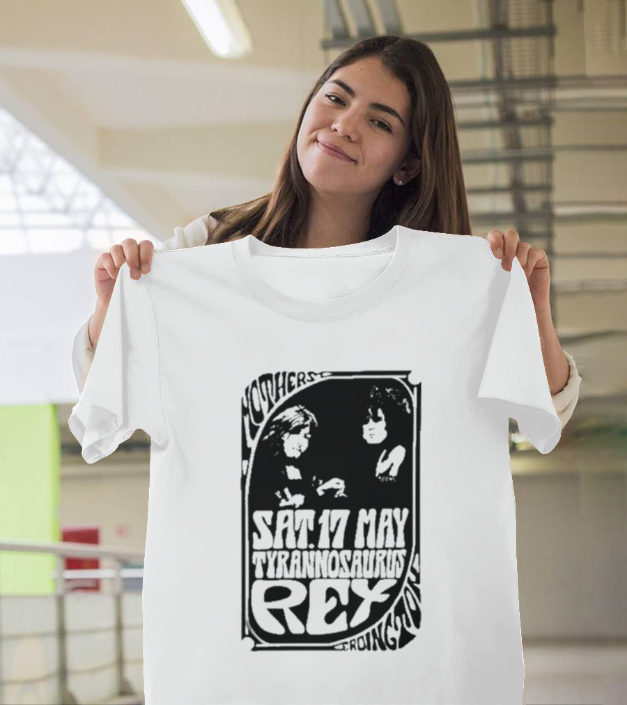 Mothers Erdington Sat 17 May Tyrannosaurus Rex Concert T-Shirt