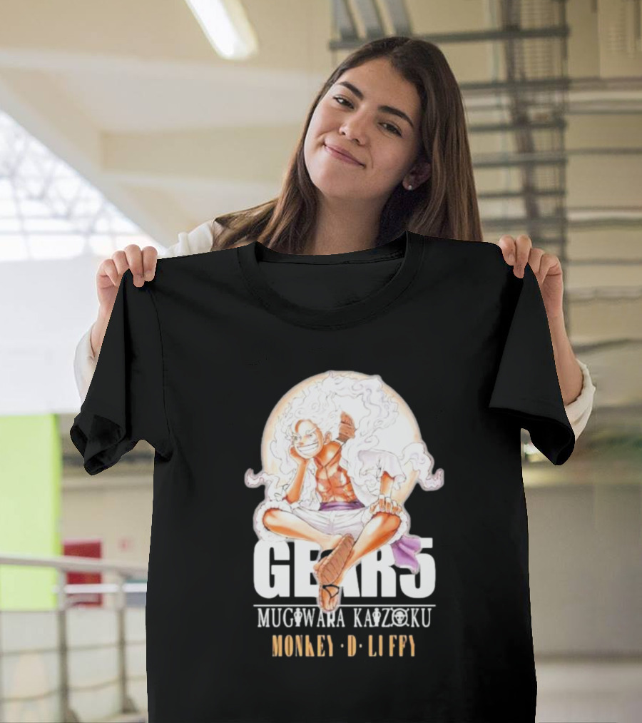 Monkey D Luffy Gear 5 Mugiwara Kaizoku T-Shirt