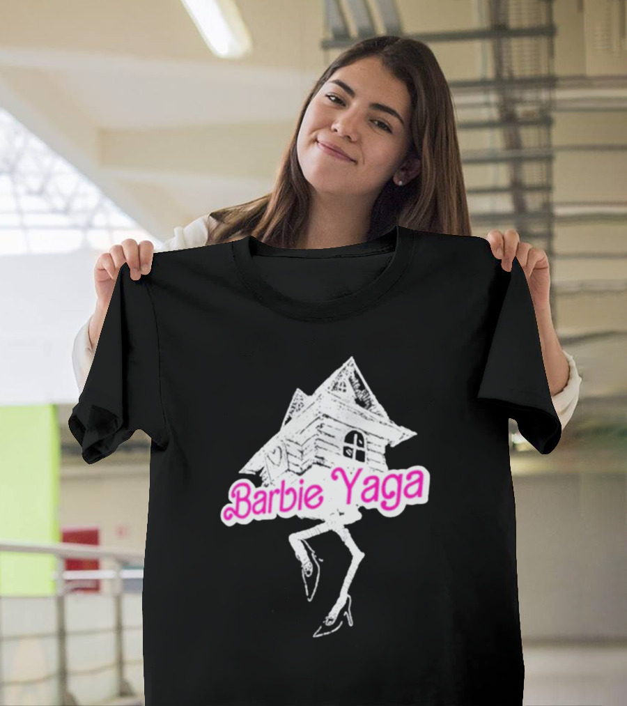 Barbie Yaga Witch House With High Heels T-Shirt