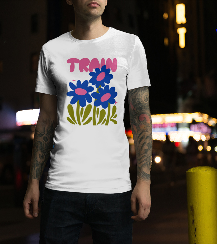 TRAIN Savemesanfrancisco Flowers T-Shirt