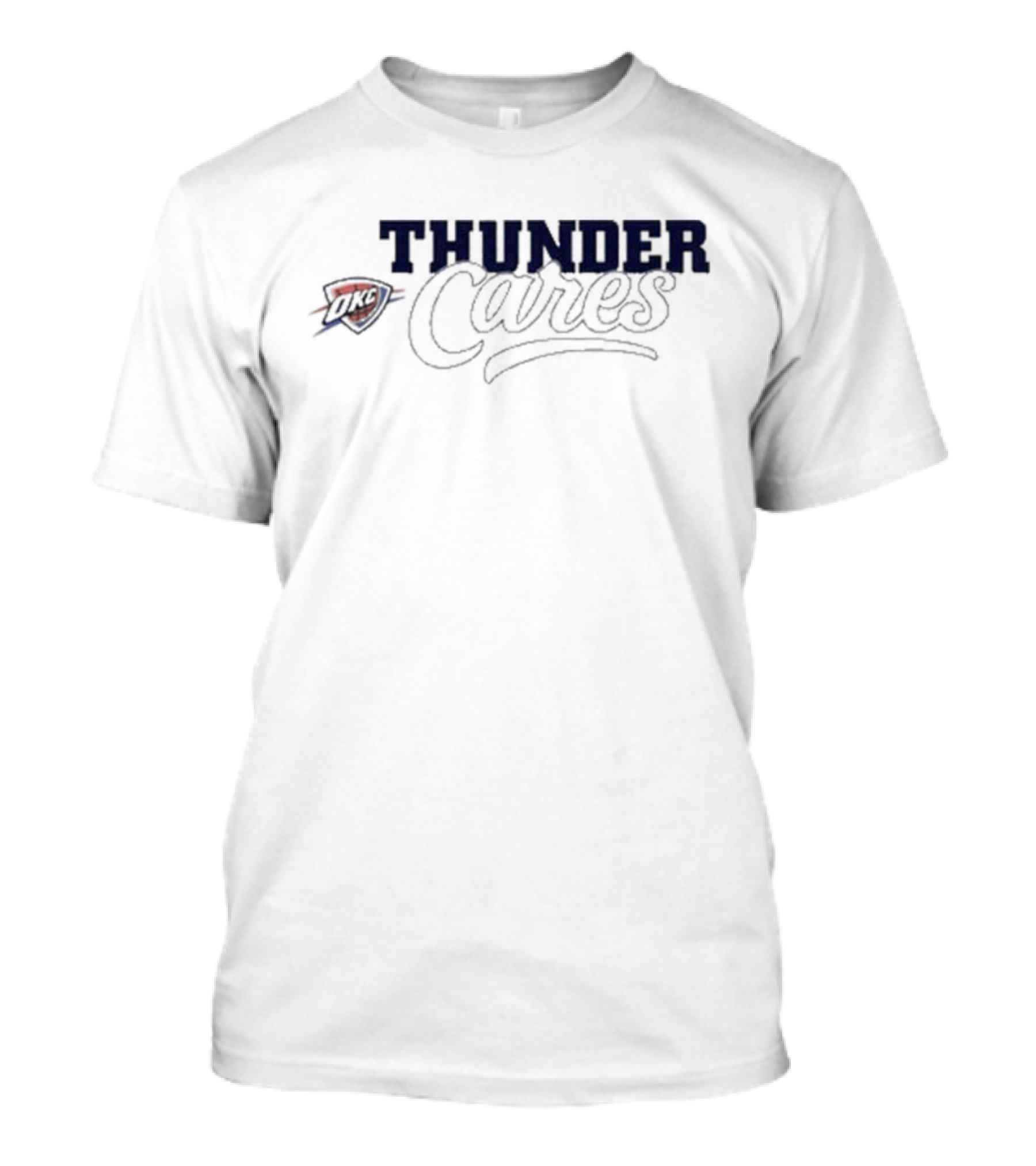 Fort Smith Boys And Girls Club Thunder Cares OKC T-Shirt